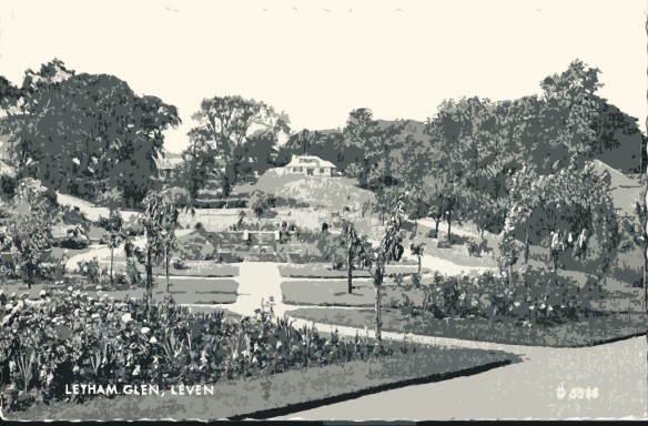 formally the swimming pool, it is still a sunken garden today.